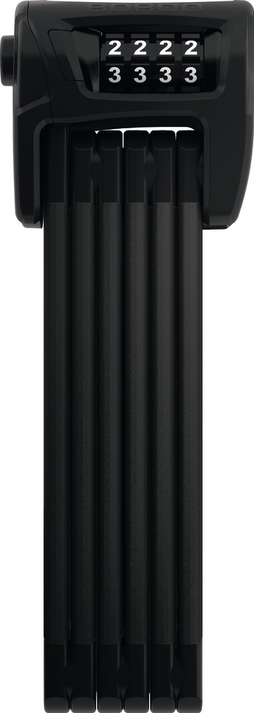 ABUS Fahrradschloss BORDO Combo™ 6100/90 ST black | Faltschloss - Bild 1