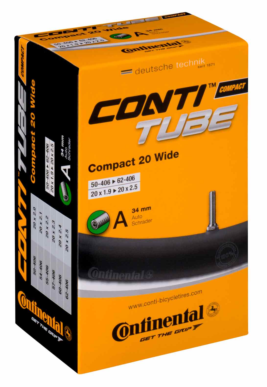Continental Compact Tube Wide 20 - Bild 1