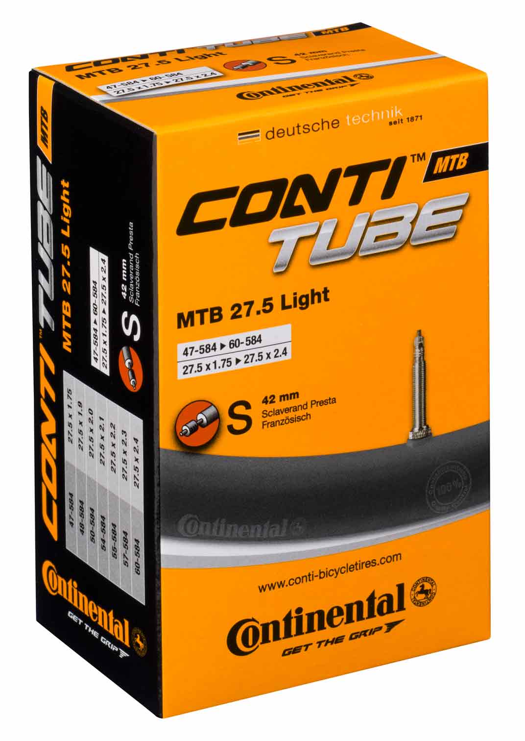 Continental MTB Tube Light 27.5 - Bild 1