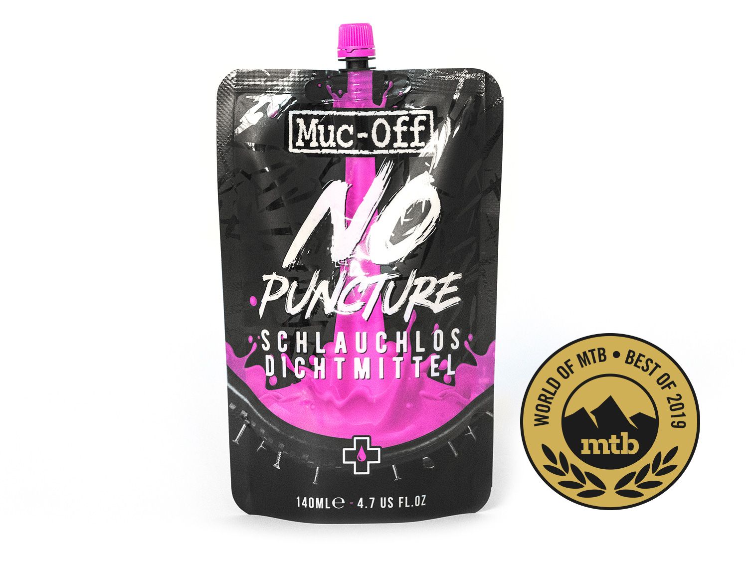 Muc Off Muc Off No Puncture Hassle 140ml Pouch Only - Bild 1
