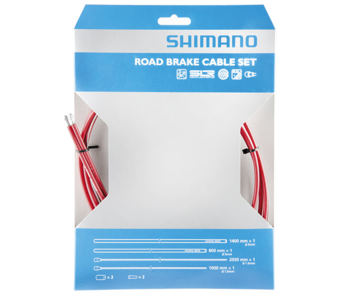 SHIMANO Bremszug-Set Road SIL-TEC beschichtet-Schwarz-image