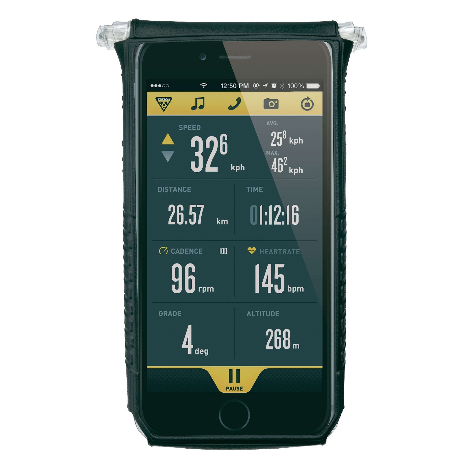Topeak SmartPhone DryBag for iPhone 6/6S/7, Black - Bild 1