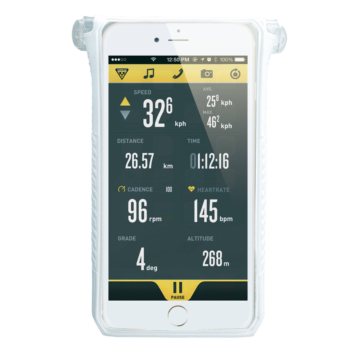 Topeak SmartPhone DryBag for iPhone 6/6S/7, White - Bild 1