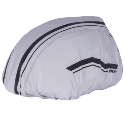 Wowow Regenschutzhaube Helmet Cover Corsa FR, silbergrau - Bild 1
